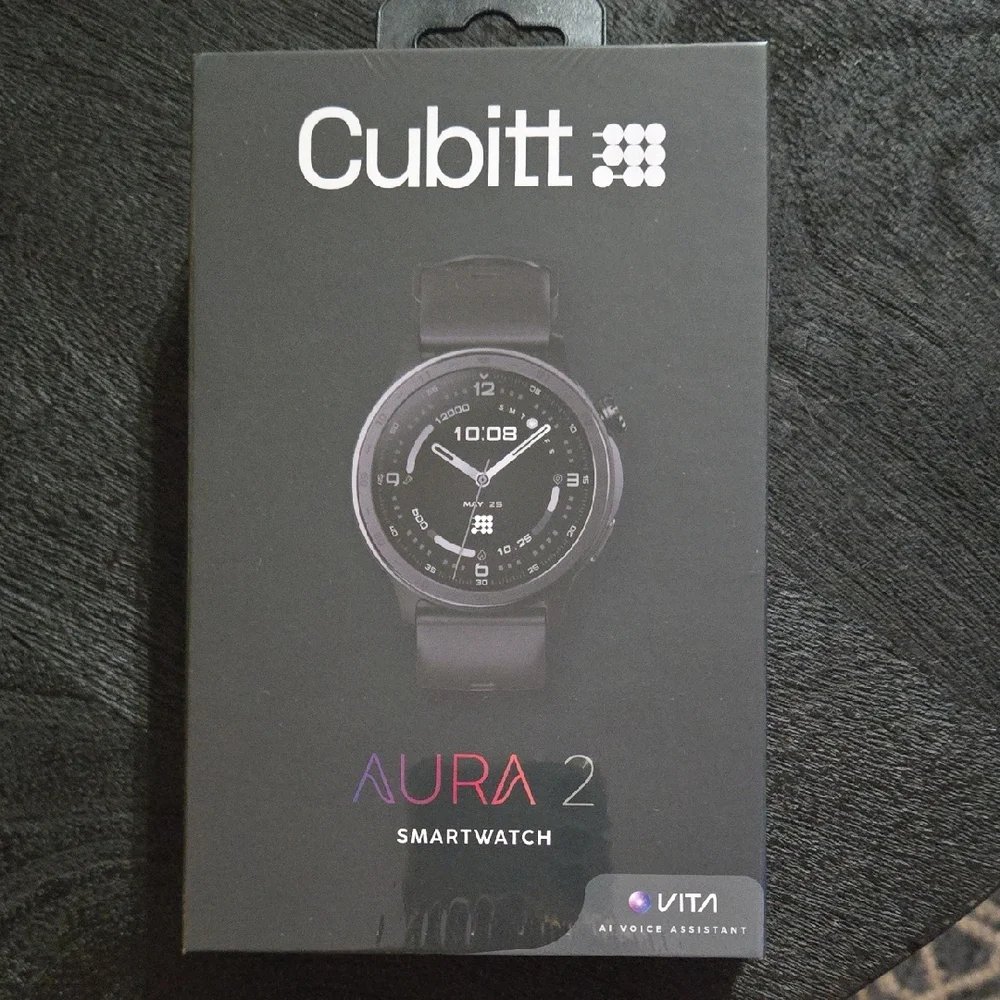 Brand New Sealed Aura 2 Black Smartwatch